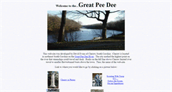 Desktop Screenshot of greatpeedee.com